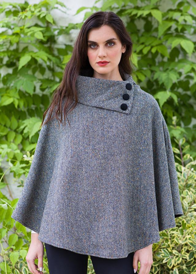 Mucros Tweed Ponchos