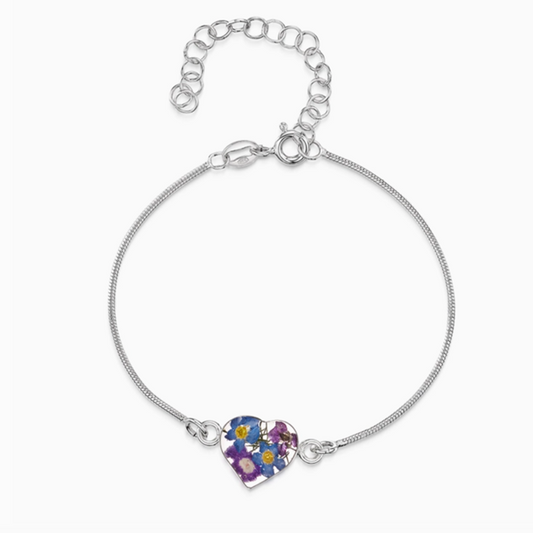 Purple Haze Bracelet Heart