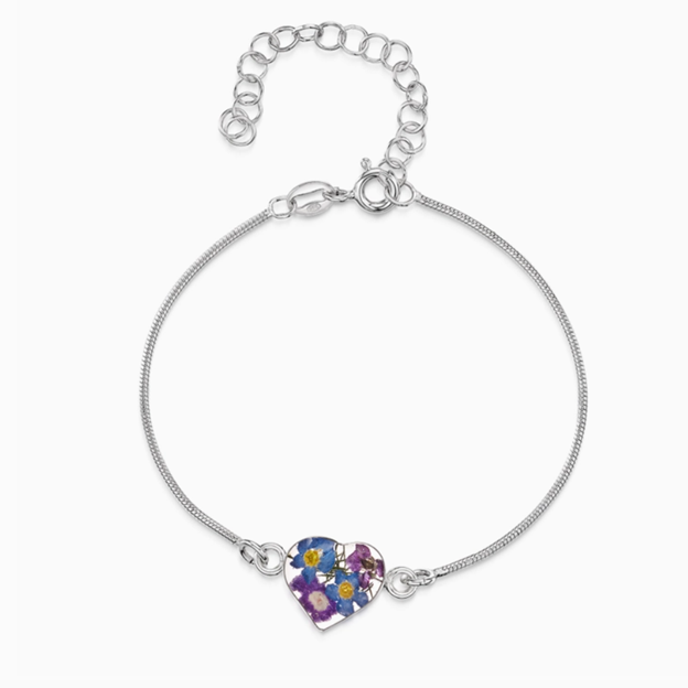 Purple Haze Bracelet Heart