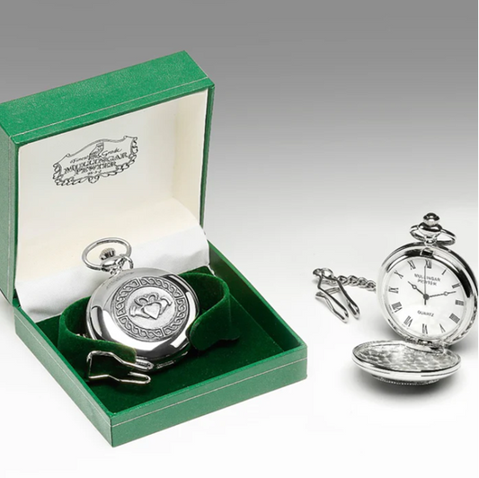 pewter pocket watch