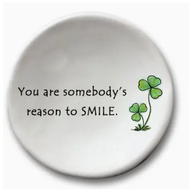 Ceramic Ornament - Somebody's Reason To Smile