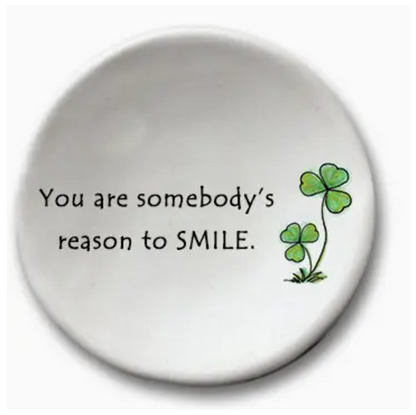 Ceramic Ornament - Somebody's Reason To Smile