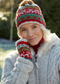 Reindeer Christmas Bobble Beanie