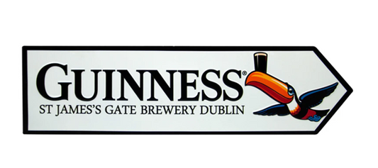 Guinness Road Sign St James Gate