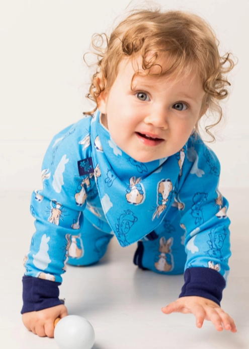 Peter Rabbit Blue Romper