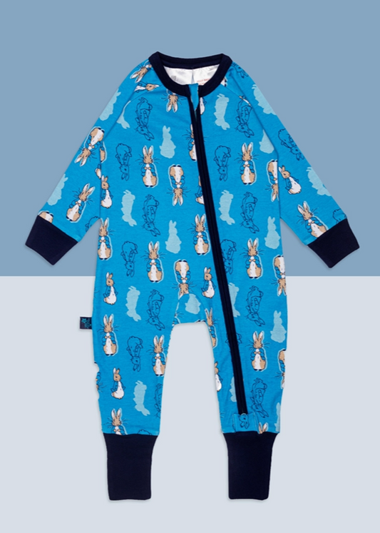 Peter Rabbit Blue Romper