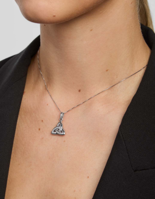 Double Sided Trinity Knot Pendant