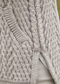 Herringbone Edge to Edge Shawl Cardigan