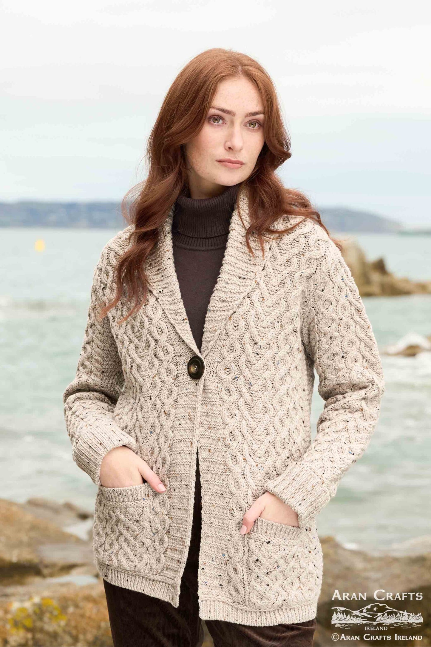 One Button Hearts Cardigan