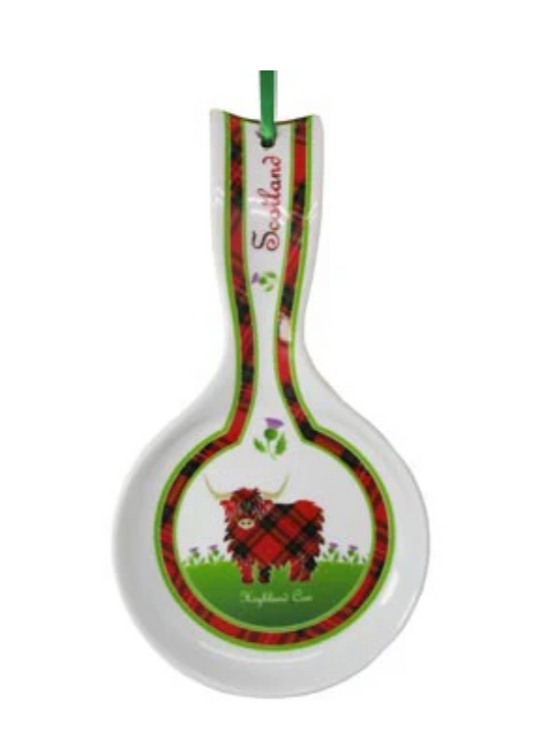 Spoon Rest - Scottish Highland Cow