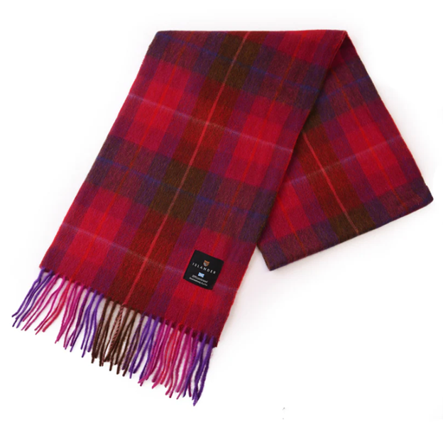 Harris Tweed Inspired Lambswool Scarf