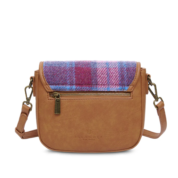 Harris Tweed Medium Saddle Bag