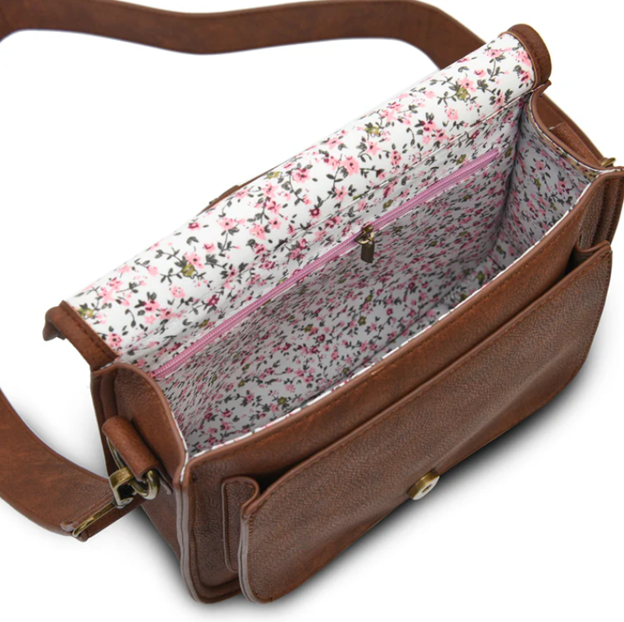 Harris Tweed Medium Saddle Bag