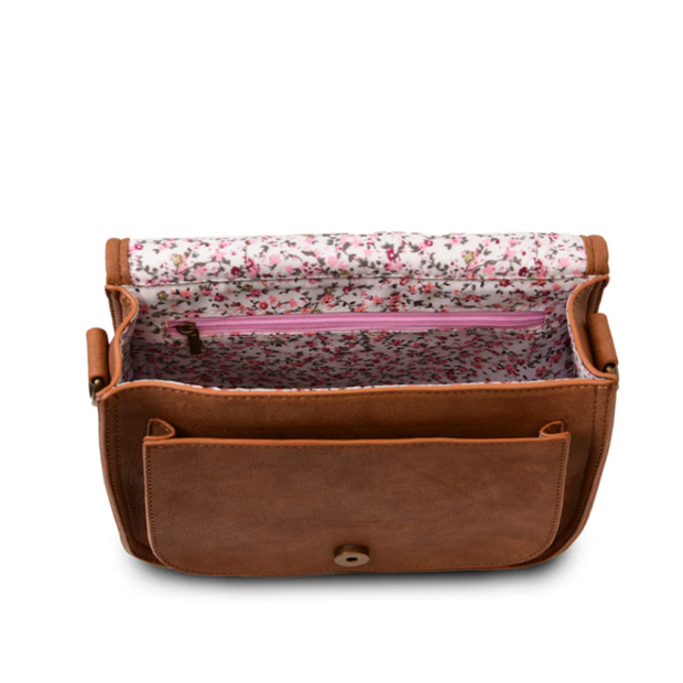 Harris Tweed Medium Saddle Bag