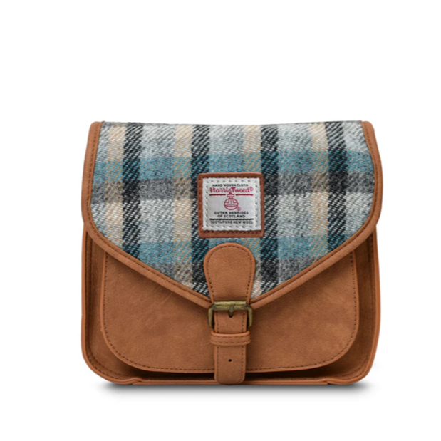 Harris Tweed Medium Saddle Bag