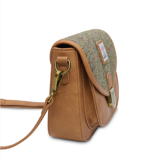 Harris Tweed Mini Saddle Bag