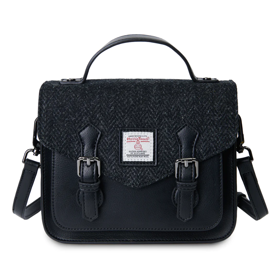 Harris Tweed Mini Calton Satchel