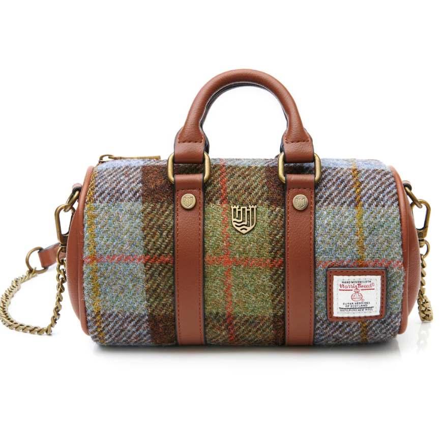 Harris Tweed Mini Duffle Bag