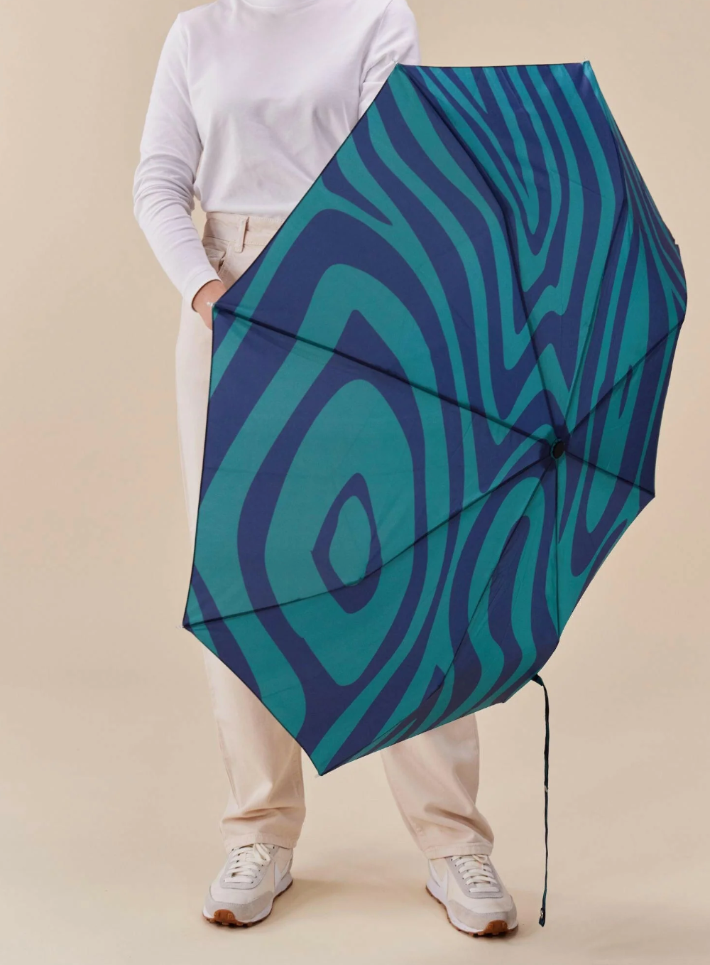 Original Duckhead Umbrella - Blue Swirl