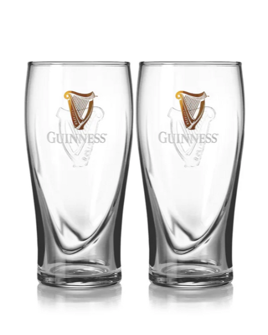 Guinness Pint Glass Twin Pack