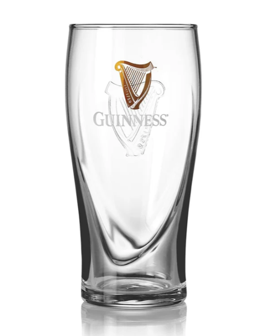 Guinness Pint Glass Harp