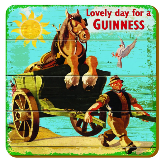 Coaster - Guinness Horse & Cart