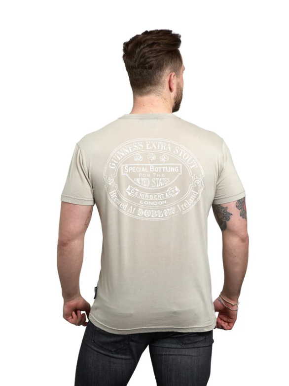 Guinness Tee Beige Harp