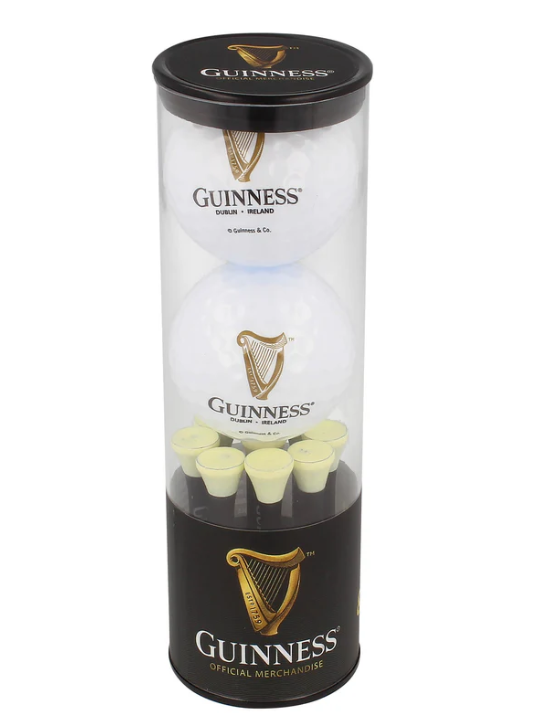 Guinness Golf Balls and Tee Set