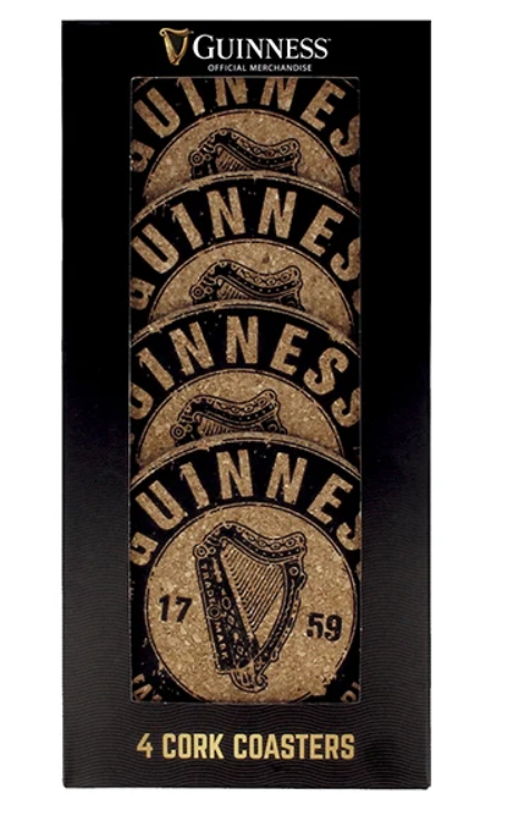 Coaster - Guinness Cork Set - 4 PK