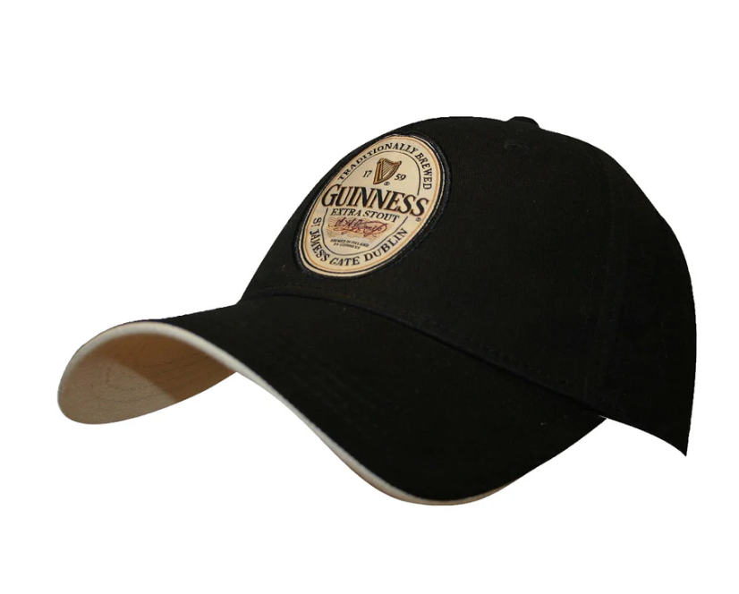 Guinness Baseball Cap Brand Label