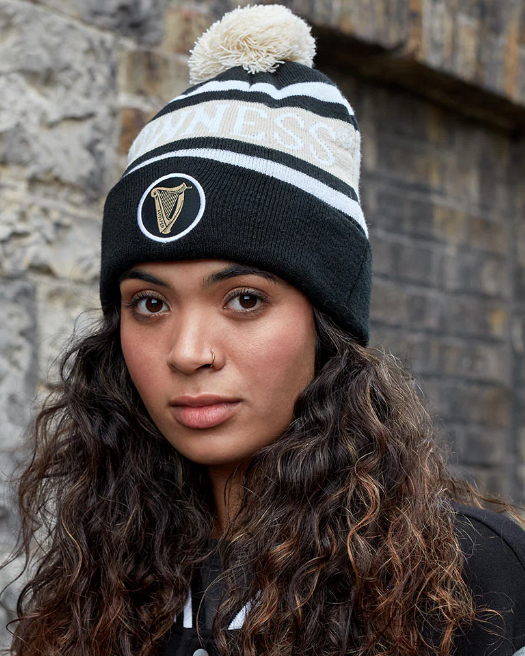 Guinness Beanie Black & White