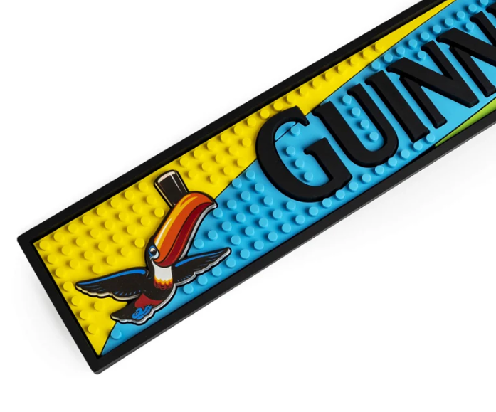 Guinness Bar Mat PVC Toucan