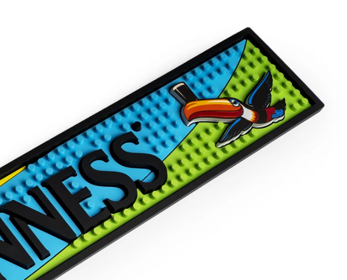 Guinness Bar Mat PVC Toucan