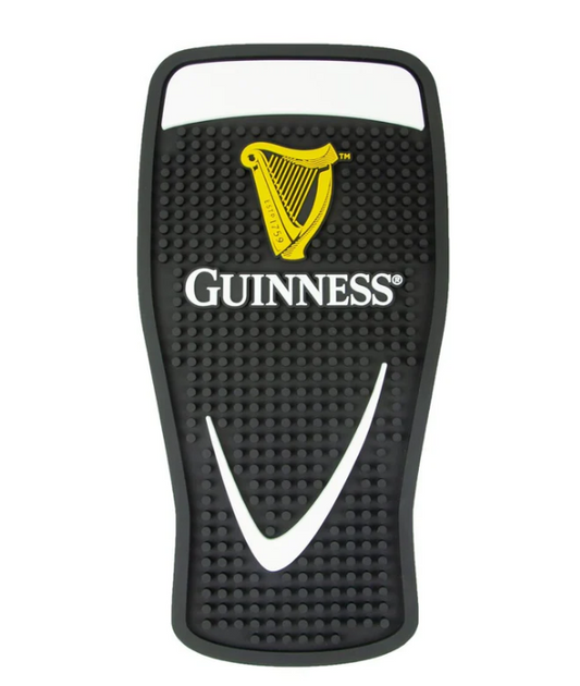 Guinness Bar Mat PVC Pint shape