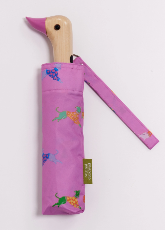Original Duckhead Umbrella - Dogs In Pink