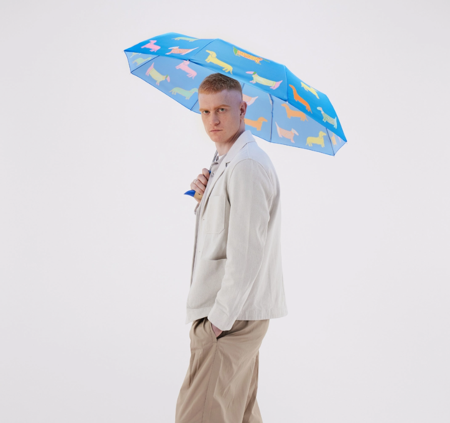 Original Duckhead Umbrella - Dogs In Blue