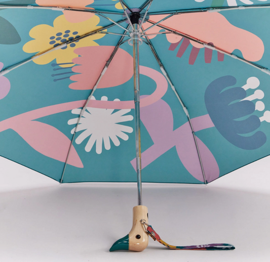Original Duckhead Umbrella - Bloom Blue Flower Print