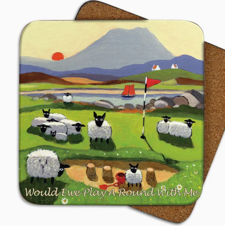 Coaster - Would Ewe Play A Round with Me