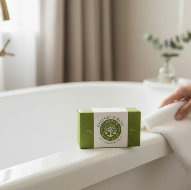 Garden of Ireland Heather & Moss Shea Butter Soap