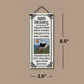 Ceramic Hand Glazed Tile - Irish Angels Blessing