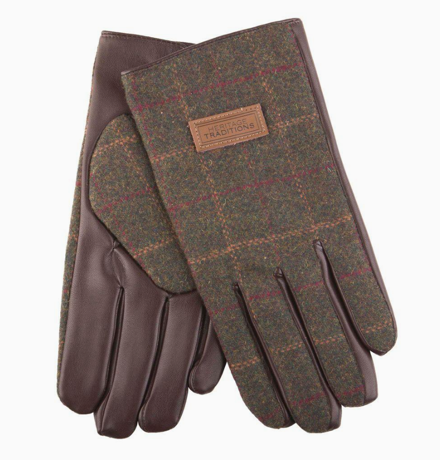 Classic Check Tweed Gloves