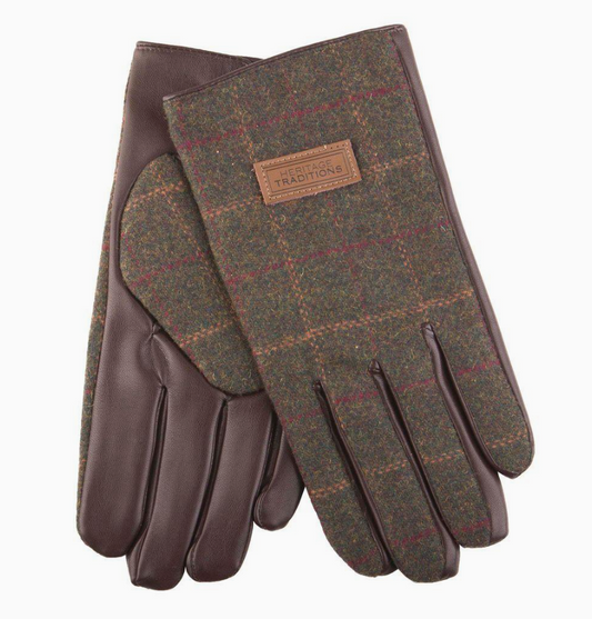 Classic Check Tweed Gloves