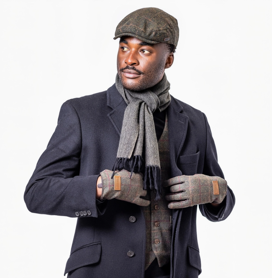 Classic Check Tweed Gloves