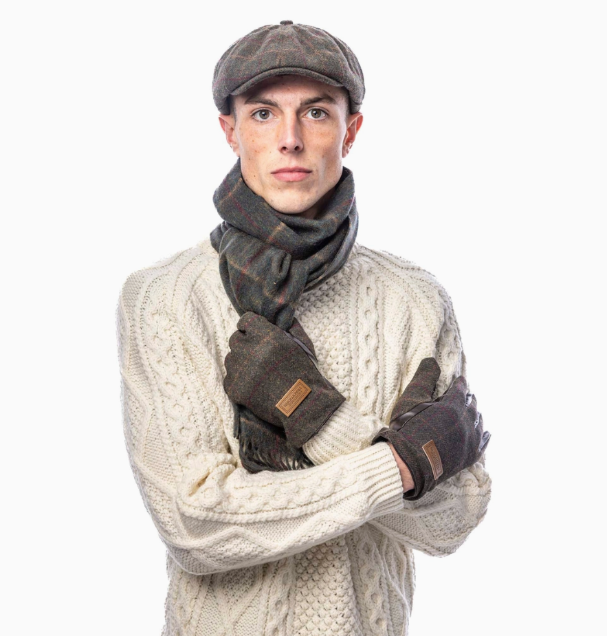 Classic Check Tweed Gloves