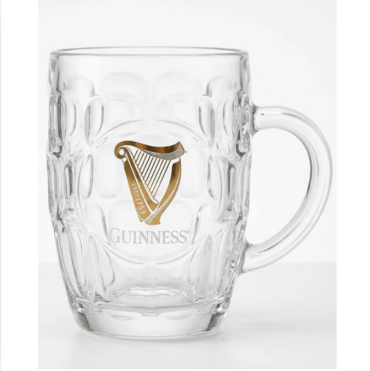 Guinness Gold Harp Dimple Tankard