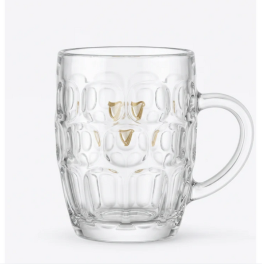 Guinness Gold Harp Dimple Tankard