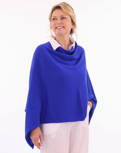 Cashmere Blend Poncho