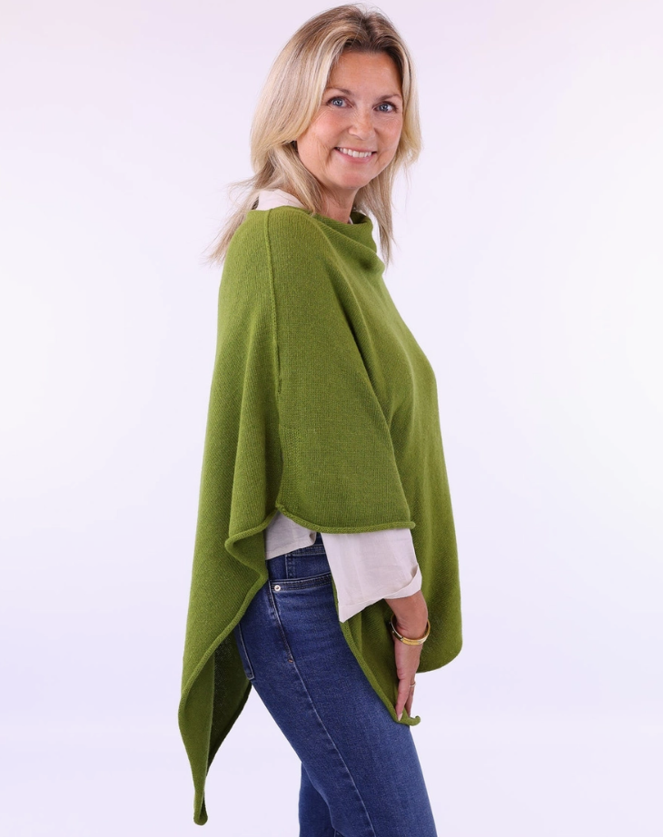 Cashmere Blend Poncho