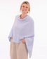 Cashmere Blend Poncho