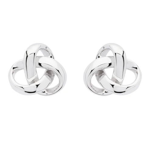 Sterling Silver Celtic Knot Stud Earrings